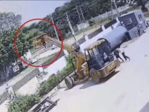Electrocution accident